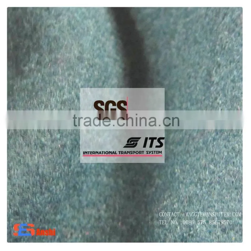 Polyester rayon spandex fabric for women winter overcoat fabric