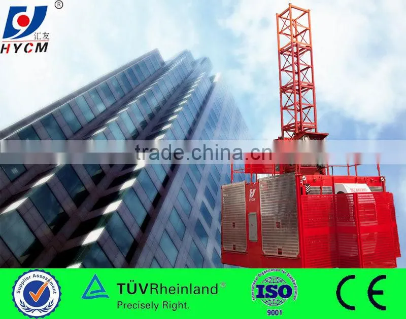 2013 New China passenger and material hoist-SC200, 2000KG+ISO