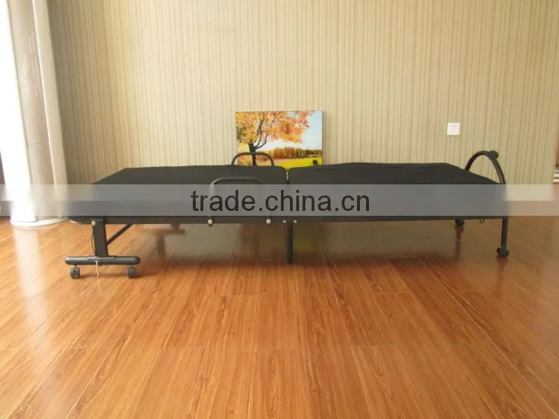 made in china folding bed with armrest