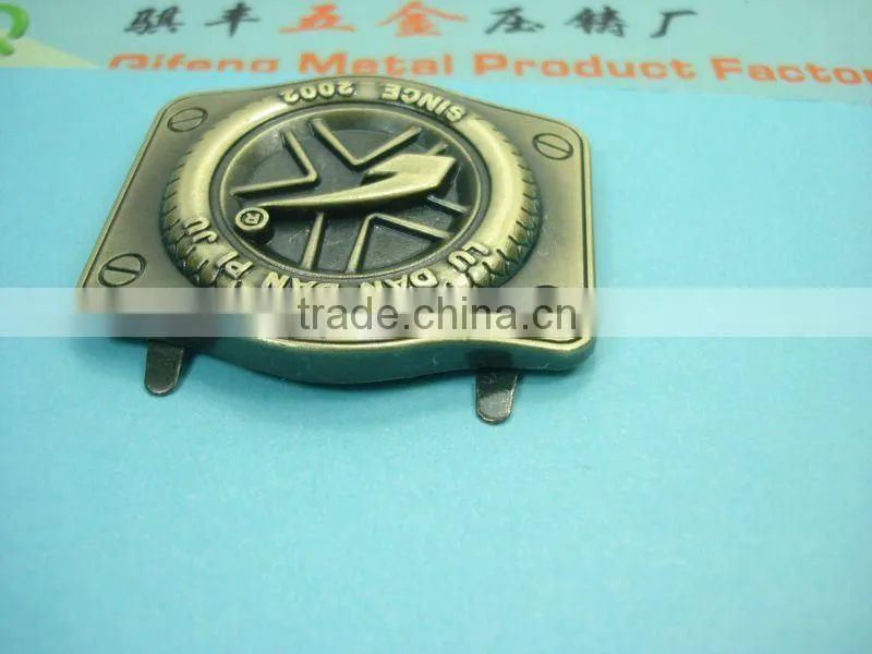schoolbag luggage tag labels for handbags bag decoration ludan metal logo q-2535