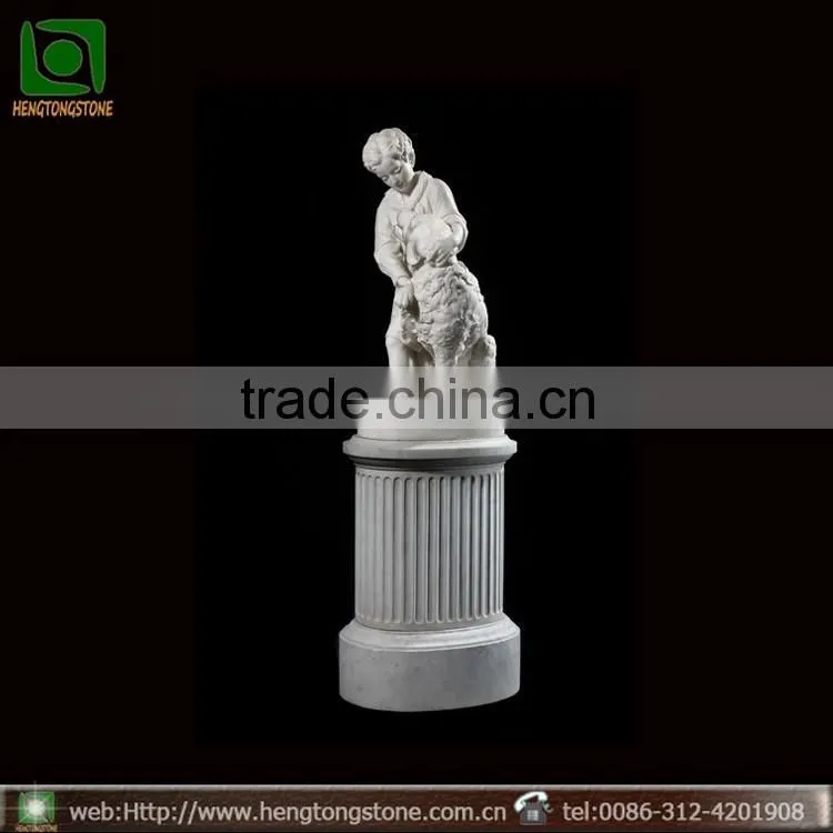Goddess Victory Marble Sculpture
