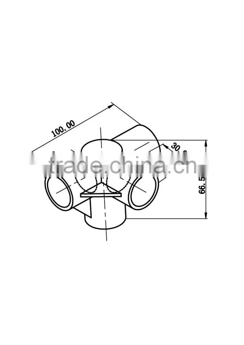 JY-A004|Plastic connectors for coated pipe|Durable plastic joint for industry|Durable industrial plastic joint