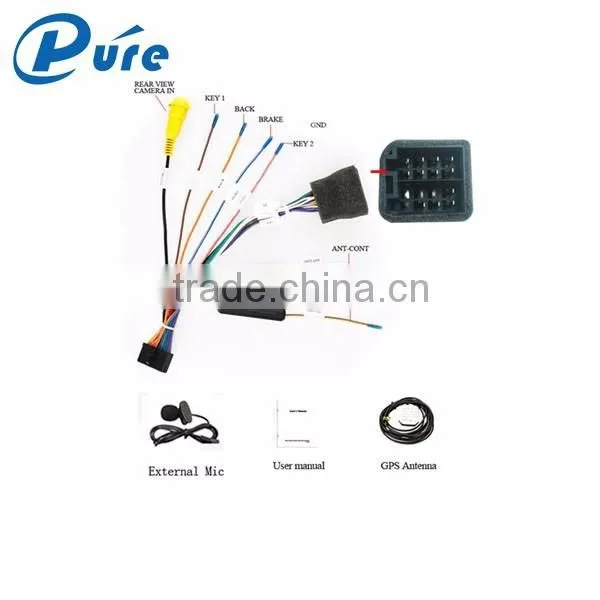 Newest 2 din car dvd player 7 inch RK3188 1.6GHz bluetooth player android 5.1.1 car stereo radio gps