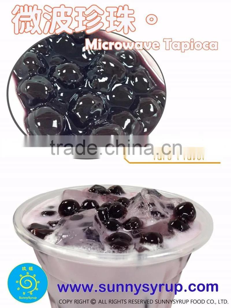 Microwave Tapioca Pearl CHOFE Strawberry flavor 2016 new technology