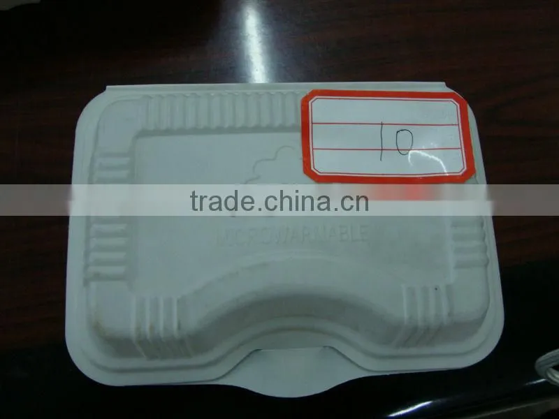 Instant plastic fast food container machine
