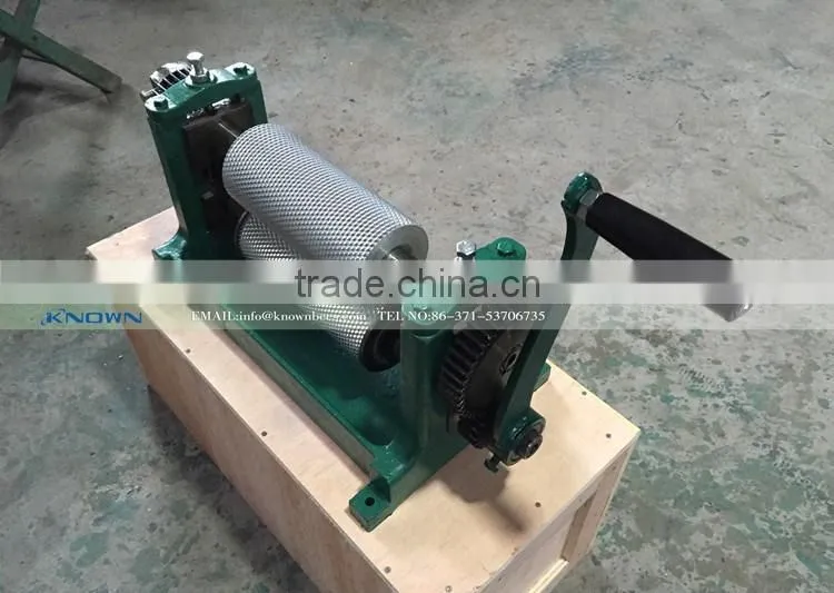 beeswax foundation sheet embossing machine with roller length 650mm