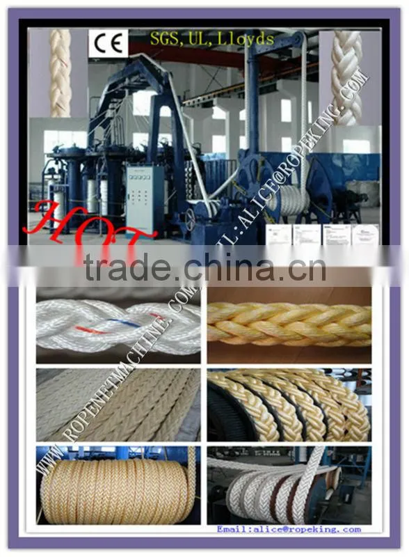 rope braiding machine M:0086 15163879588 email:alice@ropenet.com