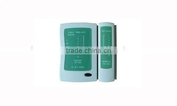 Portable RJ11 and RJ45 Remote Network Lan Cable Tester Automatic Scan Mode