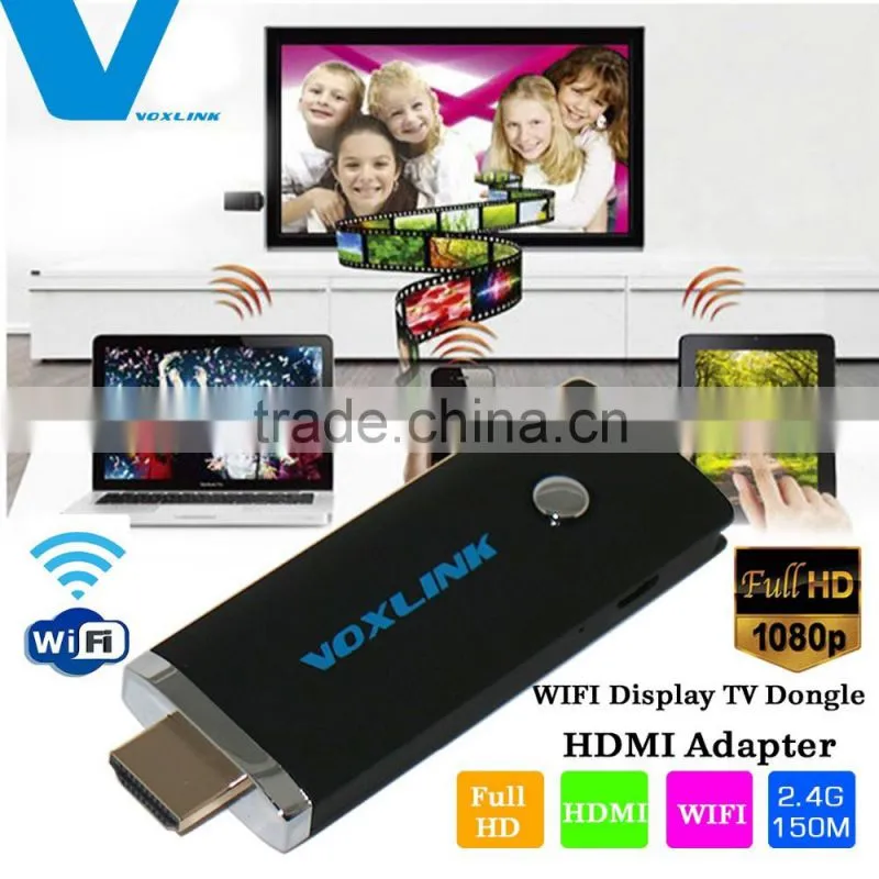 New Fashion Voxlink 2.4G 150M 1080P WIFI Display TV Dongle HDMI Adapter