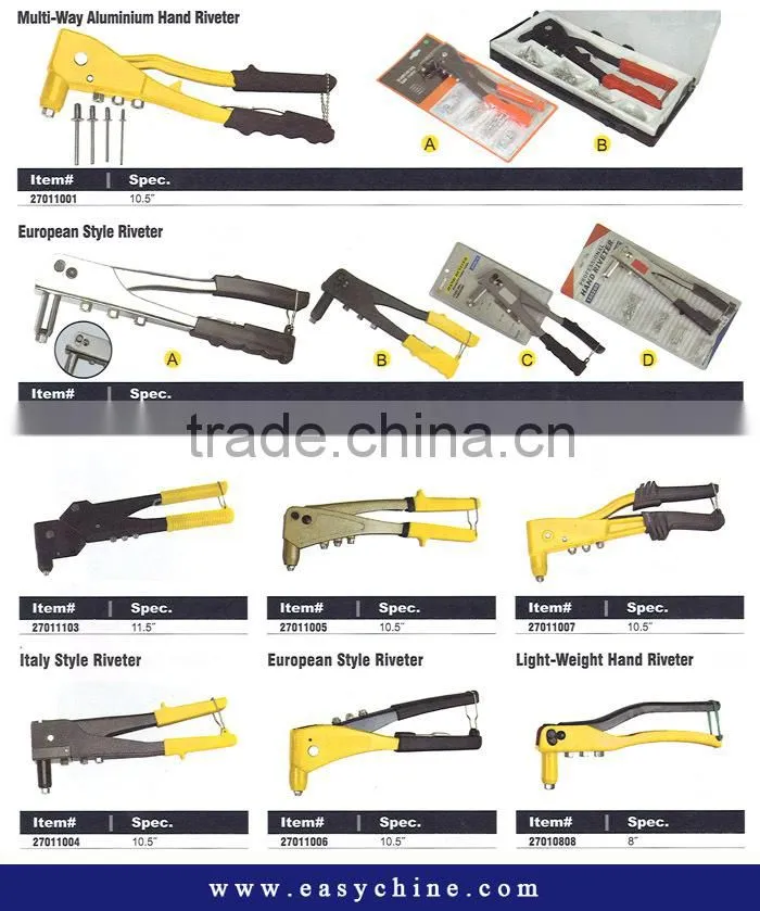 Different Style Multi-Way Aluminium Riveting Gun