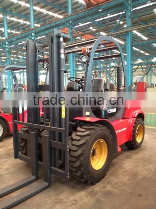 YTO 3 ton all terrain forklift