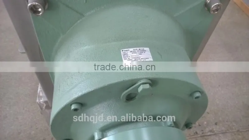 Tsurumi technology SS Volute oil sludge dewatering and treatment machine