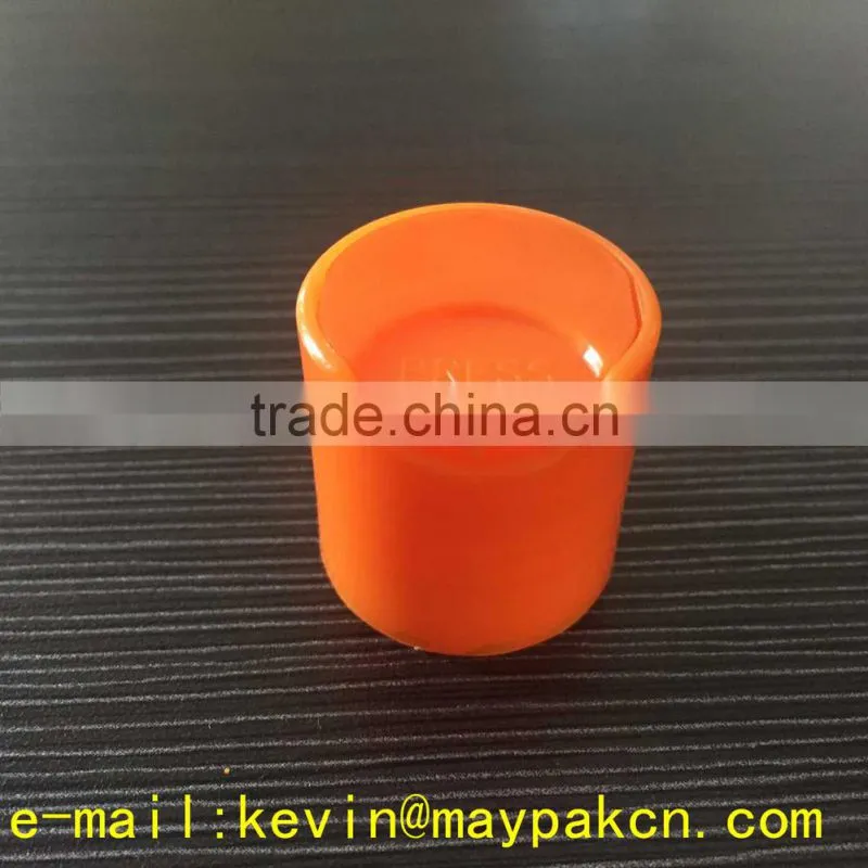 2016 high quality UV metal disc top caps for bottle, custom aluminum dosc top cap*