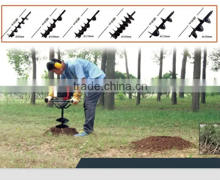 tree planting digging machines for garden use