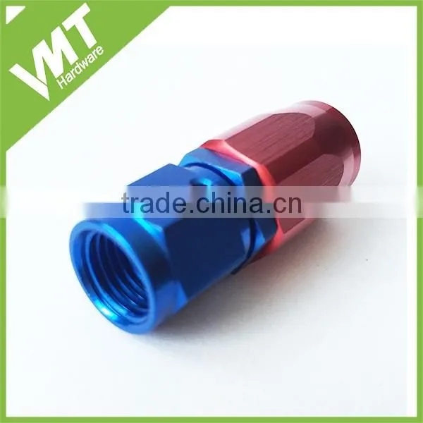 Oil Fuel Adaptor Swivel Straight 45 90 180 Degree reusable hose ends