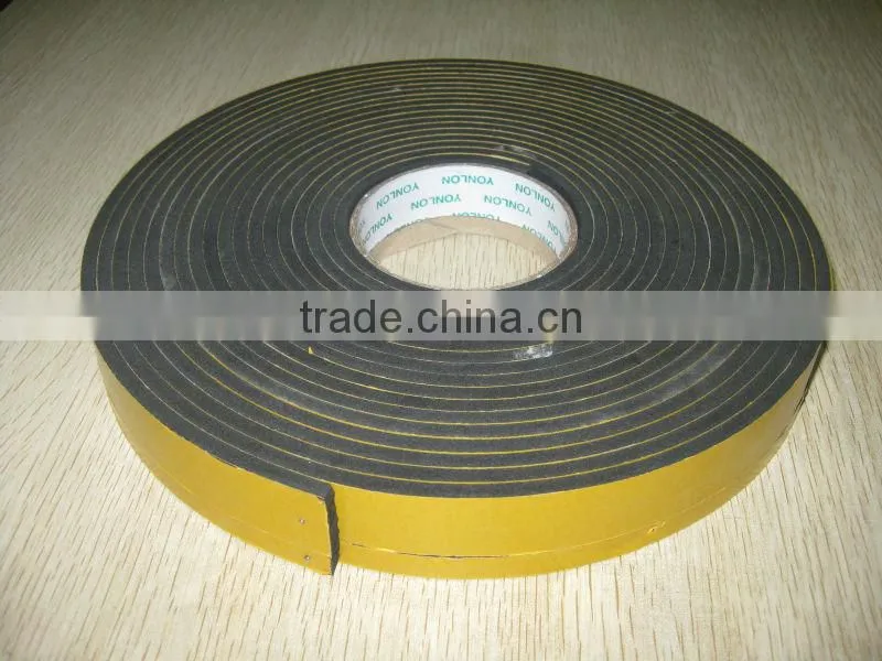 Rubber insulation foam tape / Tape foam insulation / Thermal insulation tape