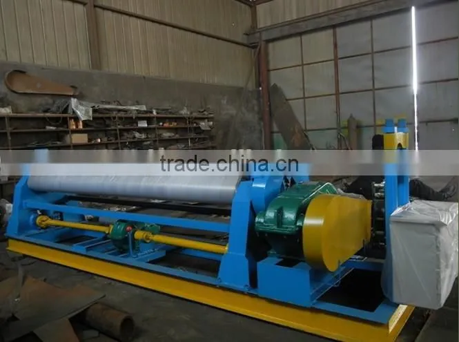 W11 series mechanical 3 roller plate rolling machine price W11-3x1300