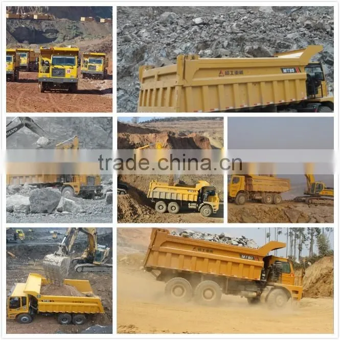 China LGMG mining truck for sale in Myanmar ,76T MT76