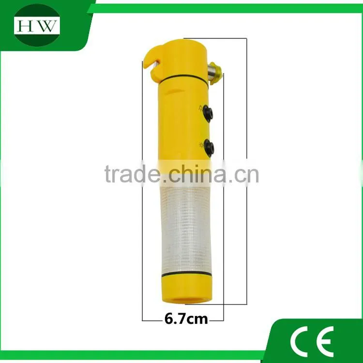 4 in 1 Multifunction Emergency LED Lifesaving Hammers