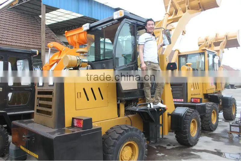 Wheel Loader ZL-910 Construction Machinery 1 Ton Wheel Loader