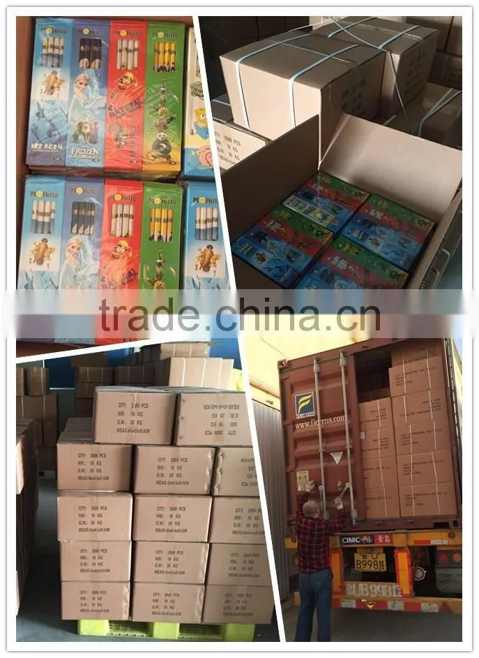 High quality popular eco-friendly natural HB wood pencil for school kids