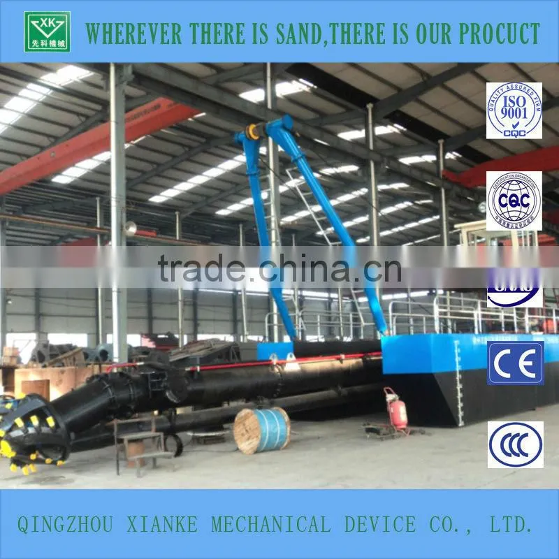 China Made Jet Suction River Sand Dredger For Sale