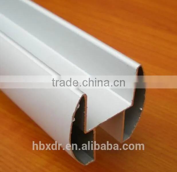 high quality silver white Bathroom Partition toilet partition Aluminium Profile