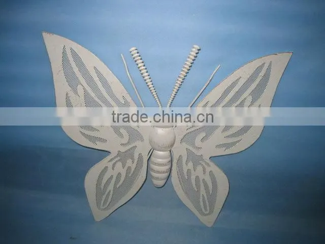 Lighted Metal Art Butterfly Wall Decoration