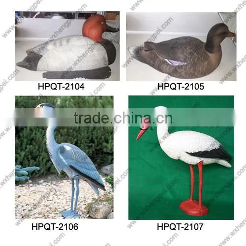 The simulation model of wild duck hunting bait, duck hunting model