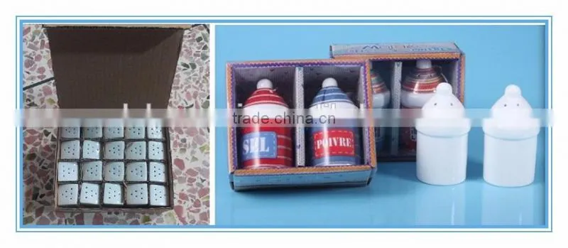 Herb & Spice Tools Type and Eco-Friendly Feature ceramic salt and pepper set