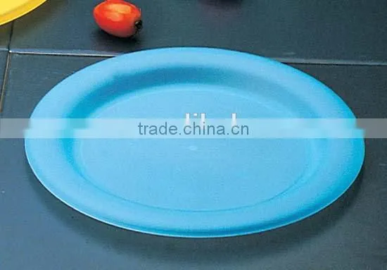 new round salad plate
