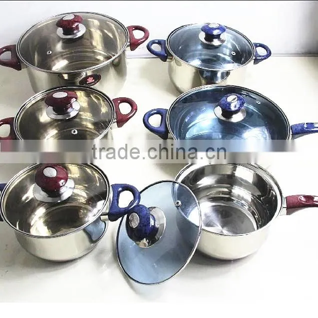 stock 6pcs pan set