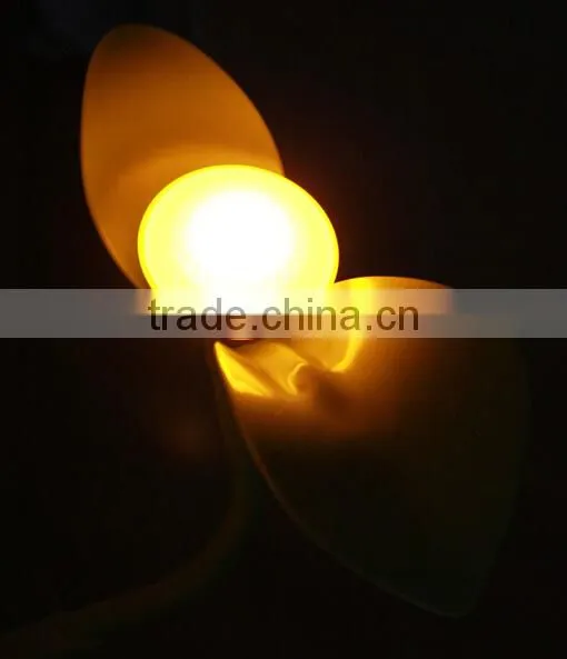 Supply creative fashion 360 degree bend freely light control grass Colorful Night Light