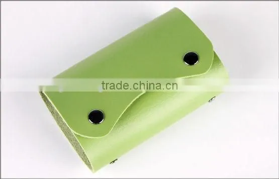 2013 Newest Blue PU Credit Card case