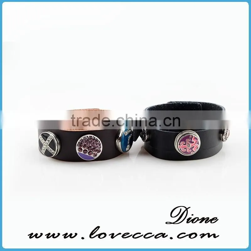 DIY Custom Snap Charm Wholesale Crystal Snap Button Jewelry