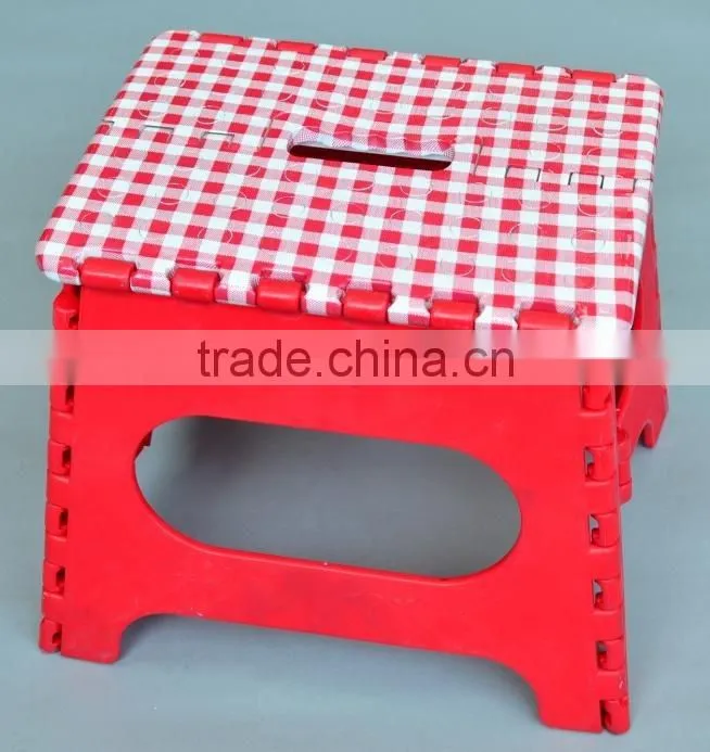 water transfer printed kids foldable stool