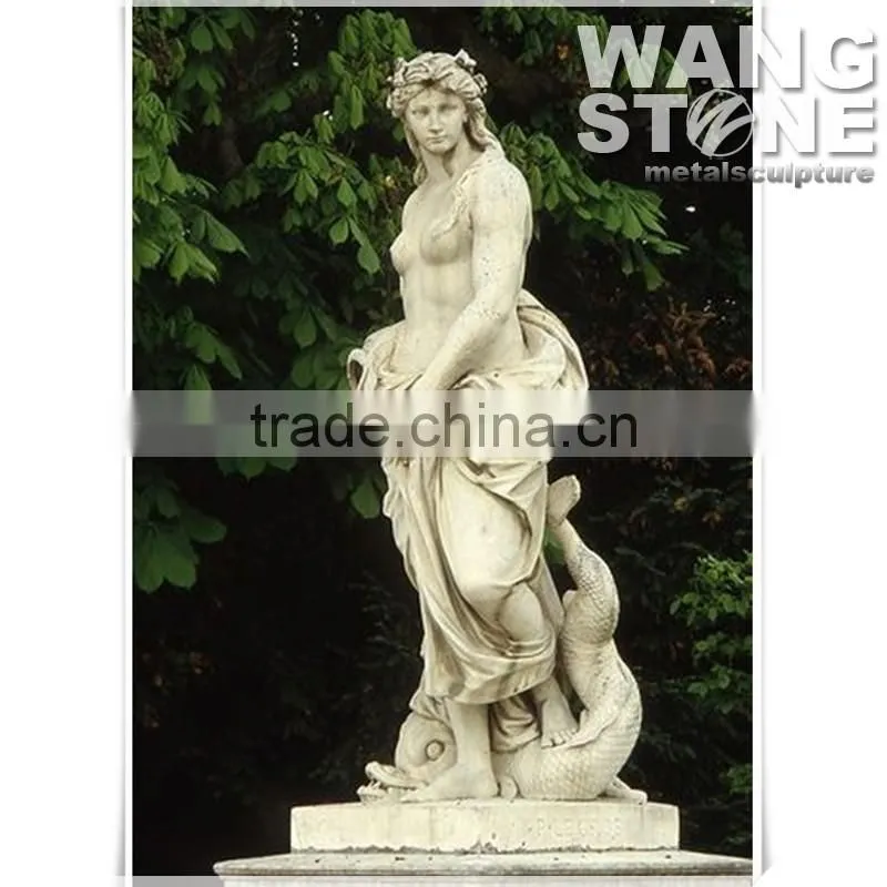 Eagle Spread Wings Animal Stone Carving Sculpture Art