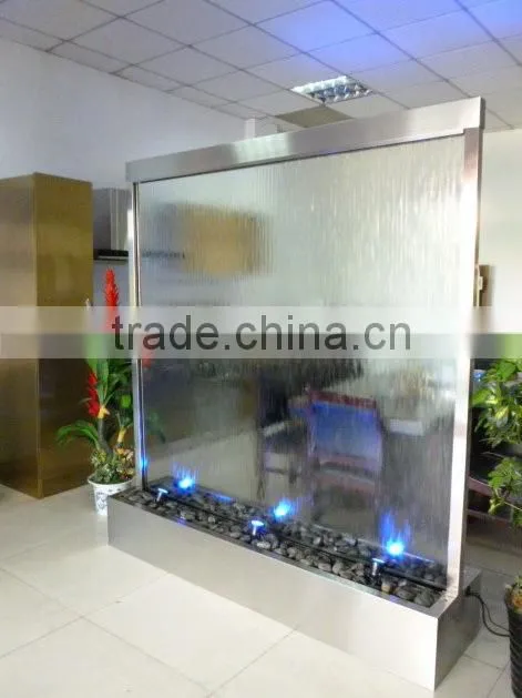 Tranquil indoor waterfall landscape designs