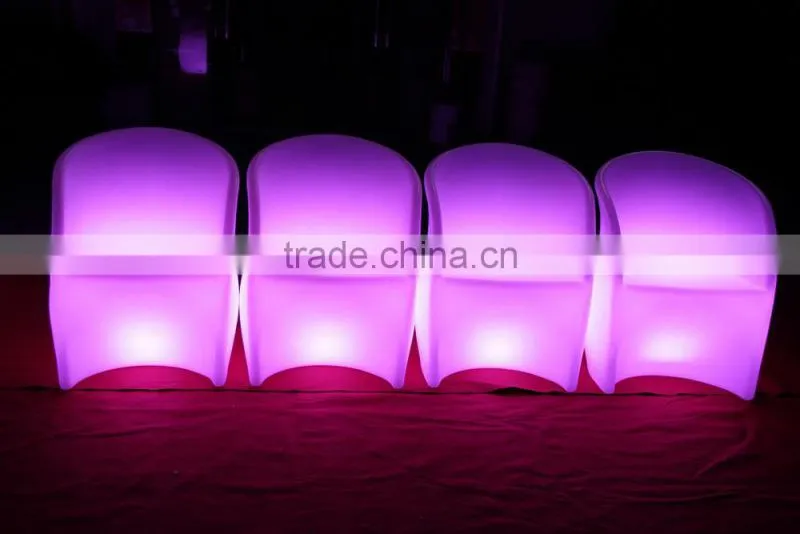 Interactive rechargeable cub table disco cocktail chair