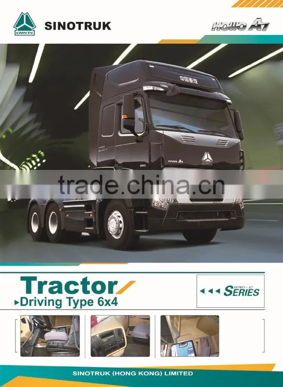 2017 New Brand Sinotruk heavy truck howo A7 tractor truck for sale made in China
