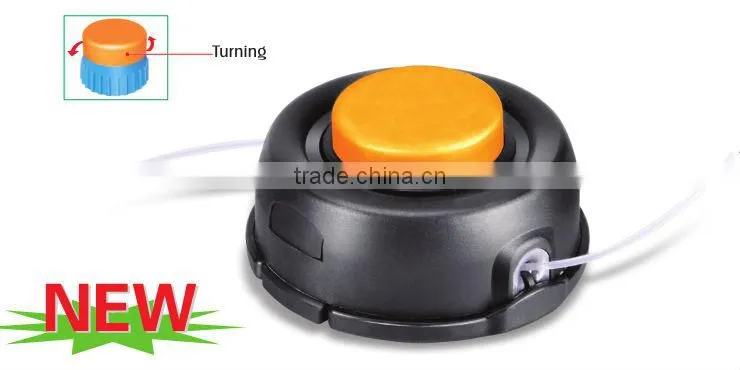 Straight Metal Blade Cutting Type and 2-Stroke Feature trimmer head DL-1242