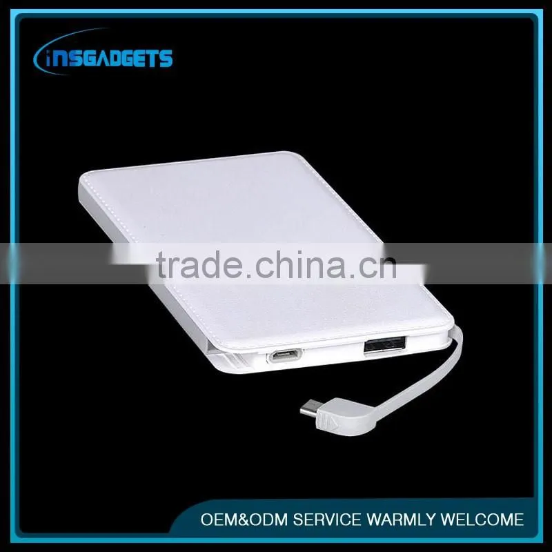 Thinnest portable power bank charger ,h0t21 power bank for smartphone for sale