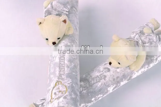 Kids Car Safety Seat Belt Shoulder Pad Cover with Animal Design OEM Welcome