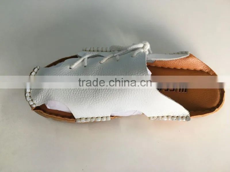 Sandel Genuine Leather Fashion Style Lacing Sandals