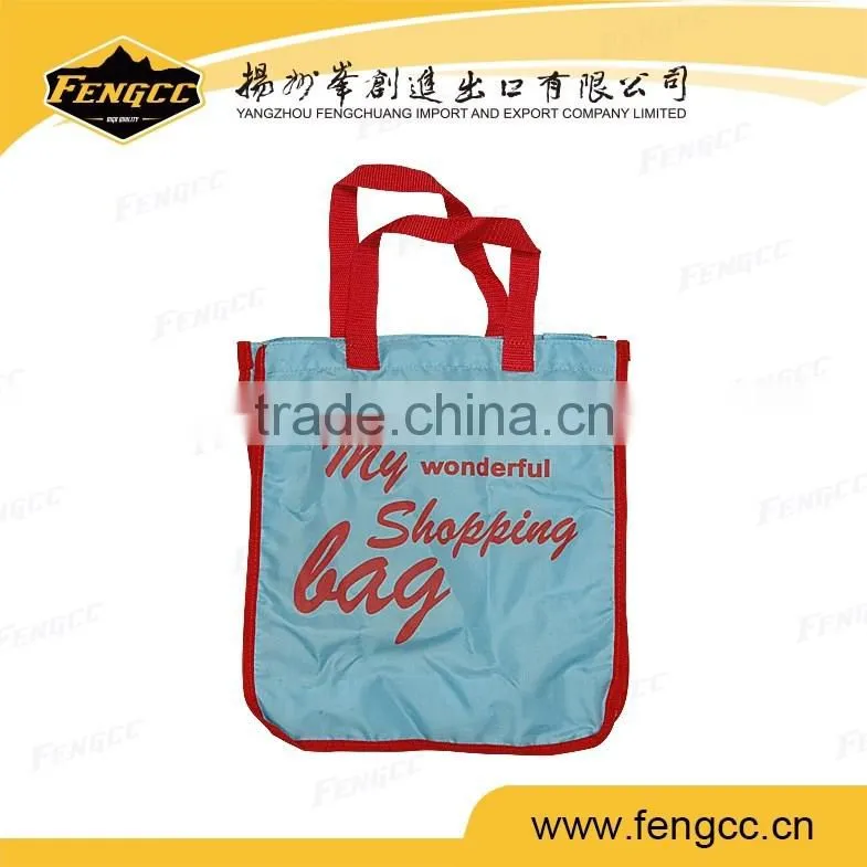 eco friendly non woven funny printing target reusable shopping bag