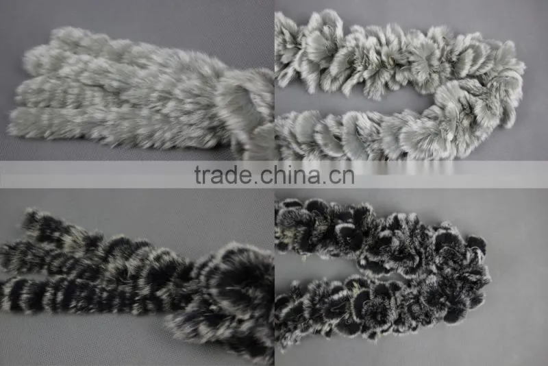 High Quality Knitted Rex-Rabbit Scarf