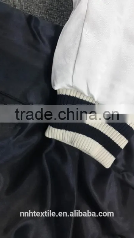 satin jackets/ satin baseball jacket/ satin varsity jackets for man
