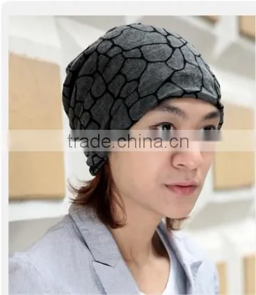 Fashion printing knitted hat