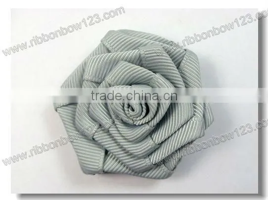 satin ribbon rose