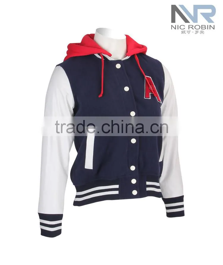 Fashionable Custom Logo No Zipper Hoodie Jacket For Men With Hood